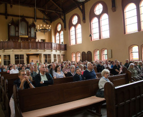 Die Kirche war gut besucht